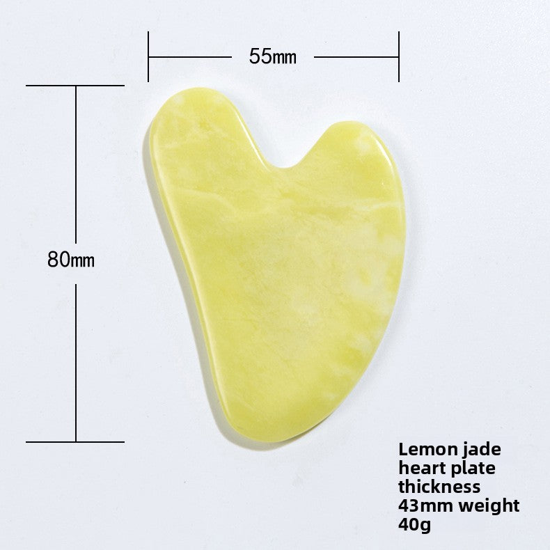 Masajeador Facial con Rodillo de Jade