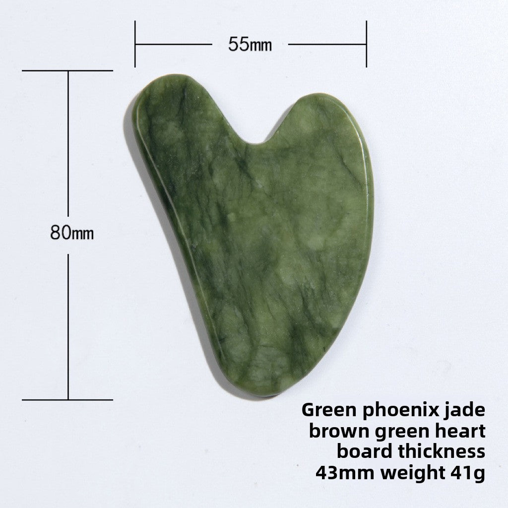 Masajeador Facial con Rodillo de Jade