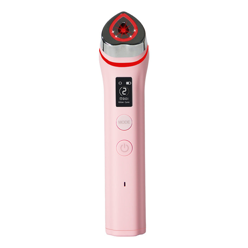 Dispositivo Facial Ultrasónico con Terapia de Luz Roja