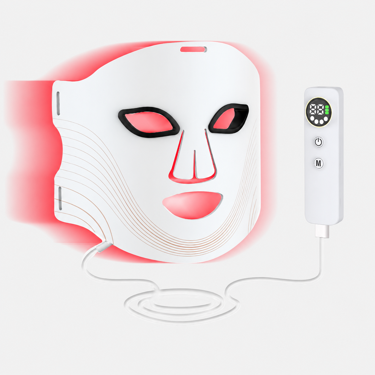 Mascara Luz Led multicolor