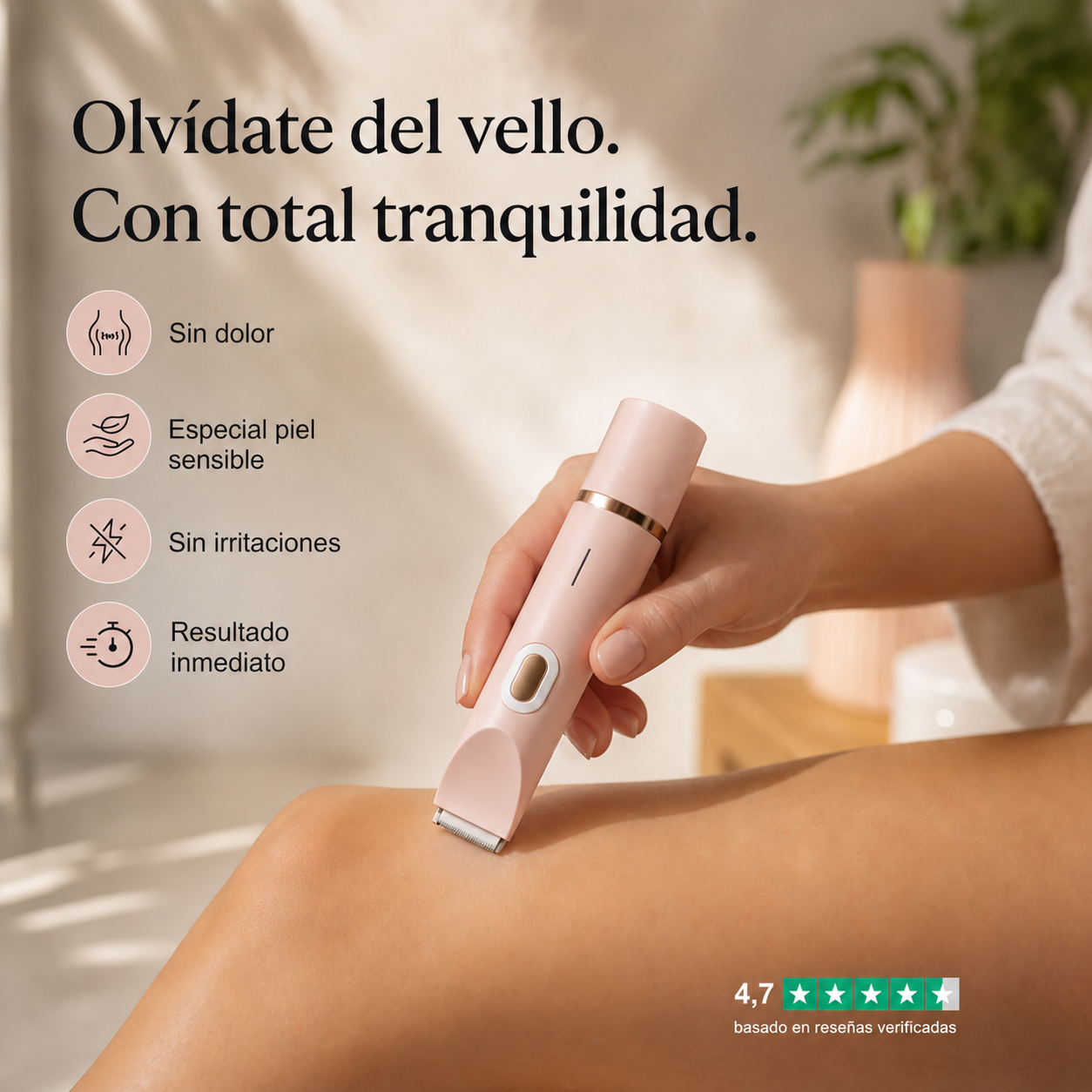 Depiladora Intima en 2 funciones