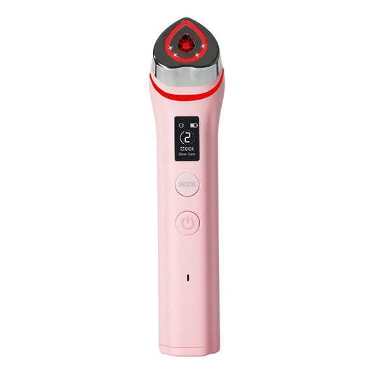 Dispositivo Facial Ultrasónico con Terapia de Luz Roja