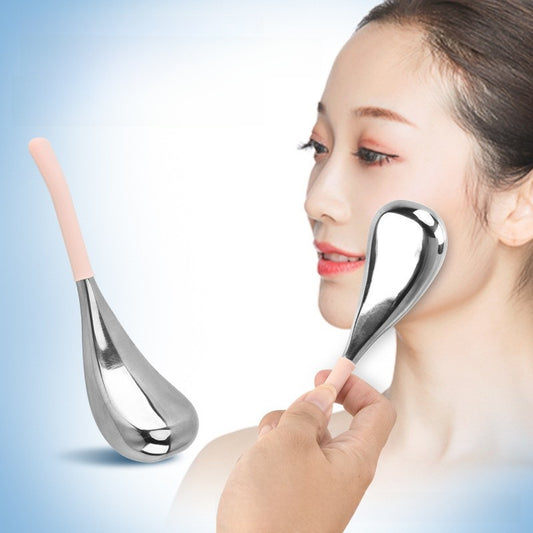 Masajeador Facial Criogénico de Acero Inoxidable